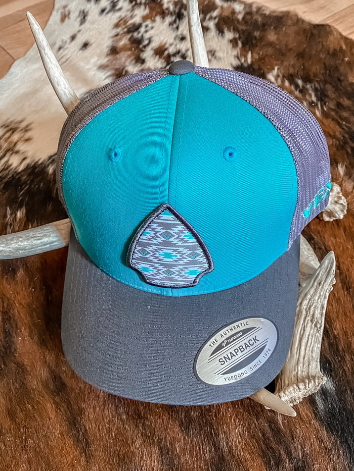 Vexil Arrowhead Hat - Turquoise